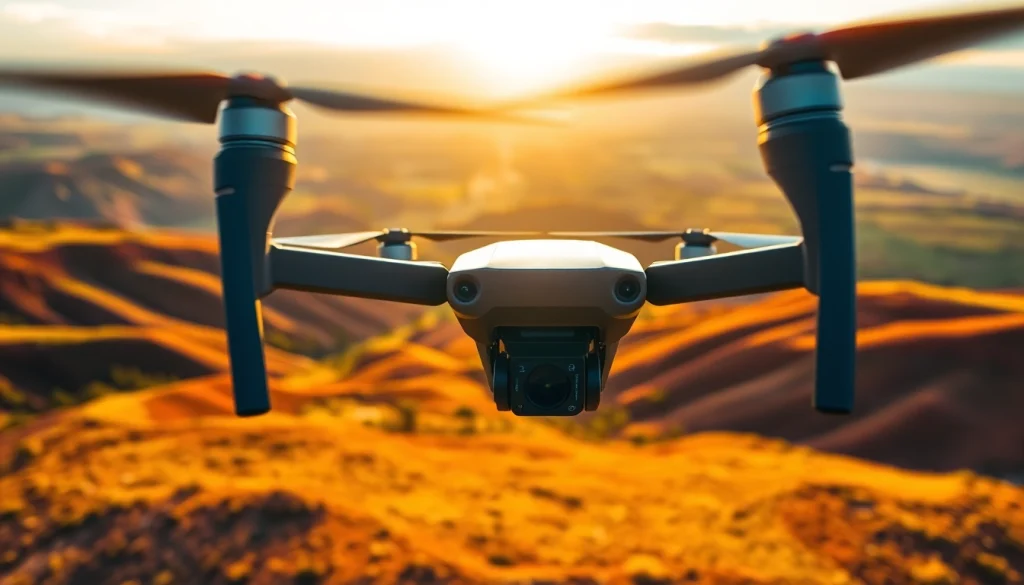 Capture breathtaking landscapes with an aerial photography drone camera showcasing stunning detail.